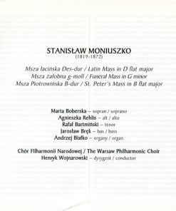 Stanisław Moniuszko - Warsaw Philharmonic Choir* / Wojnarowski*-4