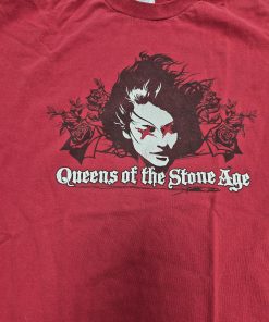 QUEENS OF THE STONE AGE - WOMAN FACE T-SHIRT L