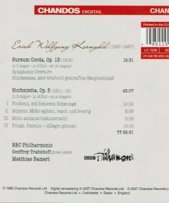 Korngold* / BBC Philharmonic, Matthias Bamert-1