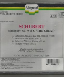Franz Schubert – Philharmonia Hungarica, Peter Maag-1