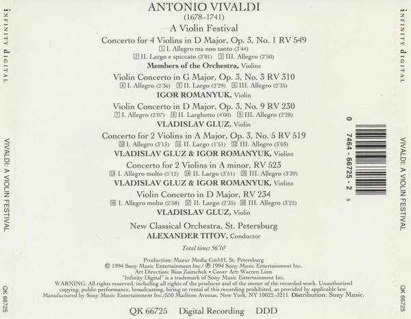 Antonio Vivaldi, New Classical Orchestra, St. Petersburg, Alexander Titov-1