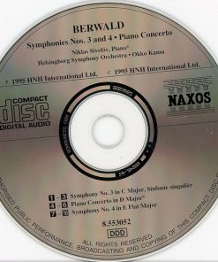 Berwald*, Niklas Sivelöv, Helsingborg Symphony Orchestra*, Okko Kamu-2