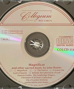John Rutter, Patricia Forbes, The Cambridge Singers, St. Paul's Cathedral Choir, City Of London Sinfonia-2