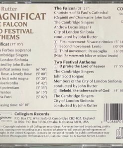 John Rutter, Patricia Forbes, The Cambridge Singers, St. Paul's Cathedral Choir, City Of London Sinfonia-3