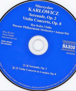 Mieczysław Karłowicz, Ilya Kaler, Warsaw Philharmonic Orchestra*, Antoni Wit-2