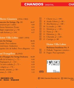 Ginastera* / Villa-Lobos* / Evangelista* - I Musici De Montreal*, Yuli Turovsky-2