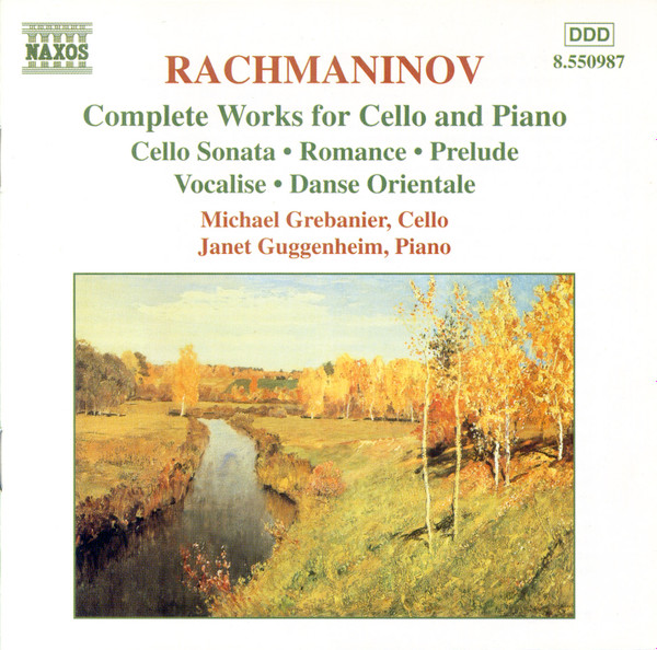 Rachmaninov* - Michael Grebanier, Janet Guggenheim-0