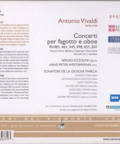 Vivaldi*, Sergio Azzolini, Hans Peter Westermann*, Sonatori De La Gioiosa Marca-3