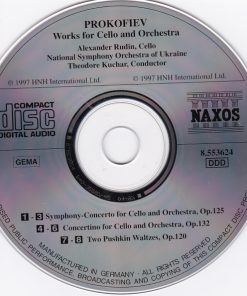 Prokofiev*, Alexander Rudin, Theodore Kuchar, National Symphony Orchestra Of Ukraine-1