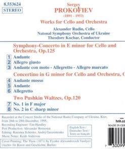 Prokofiev*, Alexander Rudin, Theodore Kuchar, National Symphony Orchestra Of Ukraine-2