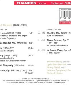 Howells* – Yvonne Kenny, Lydia Mordkovitch, Moray Welsh, London Symphony Orchestra, Richard Hickox-1
