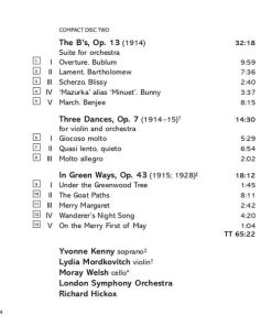 Howells* – Yvonne Kenny, Lydia Mordkovitch, Moray Welsh, London Symphony Orchestra, Richard Hickox-3