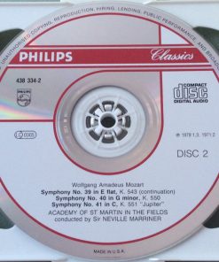 Mozart*, Academy Of St Martin In The Fields*, Sir Neville Marriner-3