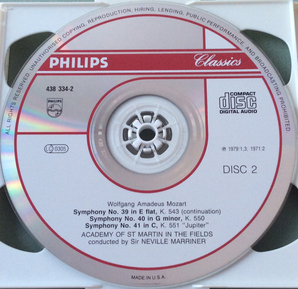 Mozart*, Academy Of St Martin In The Fields*, Sir Neville Marriner-3