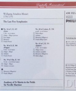 Mozart*, Academy Of St Martin In The Fields*, Sir Neville Marriner-4