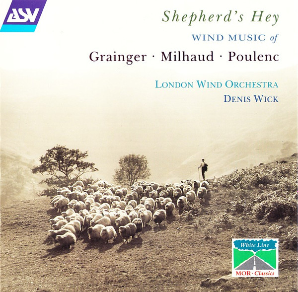Poulenc* / Grainger* / Milhaud*, London Wind Orchestra, Denis Wick-0