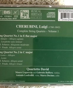 Luigi Cherubini, Quartetto David-1