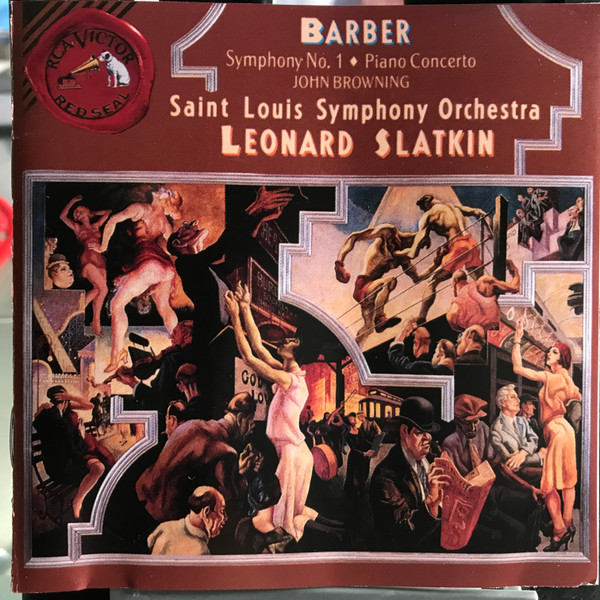 Samuel Barber - John Browning (2), Saint Louis Symphony Orchestra, Leonard Slatkin-0