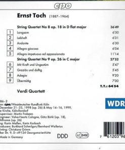 Ernst Toch - Verdi Quartett-4