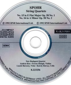 Louis Spohr, New Budapest Quartet-2