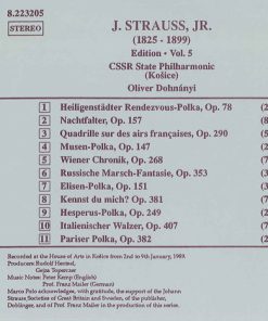 J. Strauss, Jr.*, CSSR State Philharmonic Orchestra (Košice)*, Oliver Dohnányi*-2