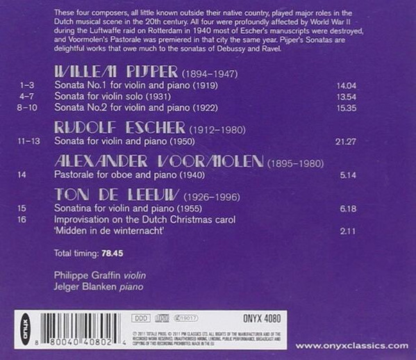 Philippe Graffin, Jelger Blanken-1