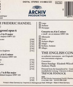 Handel*, The English Concert, Trevor Pinnock-1
