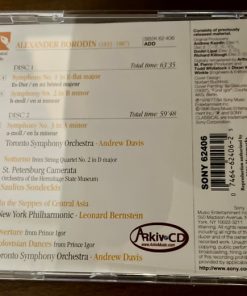 Alexander Borodin - Andrew Davis, Saulius Sondeckis, Leonard Bernstein-2