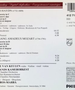 Mozart*, Haydn*, Isabelle van Keulen, Netherlands Chamber Orchestra, Antoni Ros-Marbá*-1