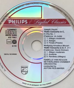 Mozart*, Haydn*, Isabelle van Keulen, Netherlands Chamber Orchestra, Antoni Ros-Marbá*-2