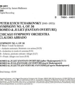 Tchaikovsky* - Chicago Symphony Orchestra, Claudio Abbado-1