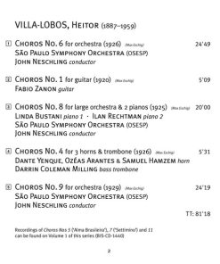 Heitor Villa-Lobos / São Paulo Symphony Orchestra*, John Neschling-3