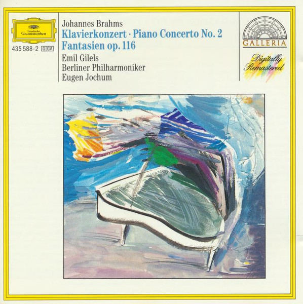 Johannes Brahms : Emil Gilels, Berliner Philharmoniker, Eugen Jochum-0