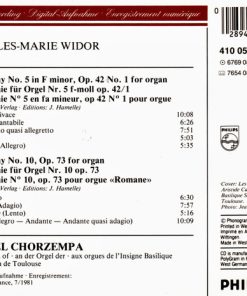 Widor* - Daniel Chorzempa-1