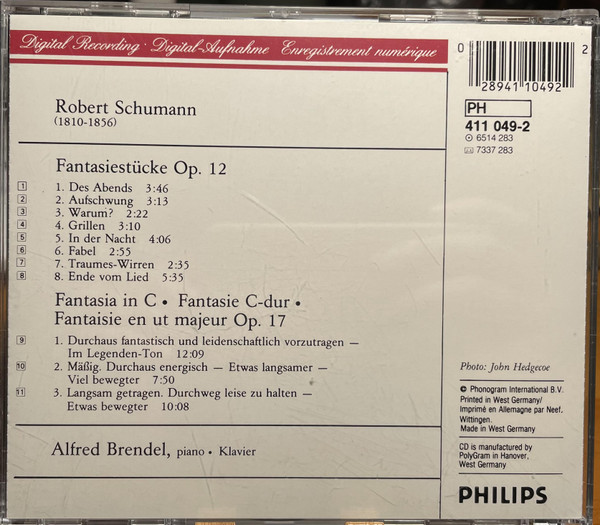 Robert Schumann, Alfred Brendel-1