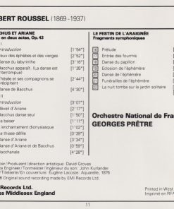 Roussel* – Orchestre National de France, Georges Prêtre-4