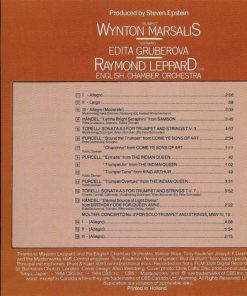 Wynton Marsalis, Edita Gruberova, English Chamber Orchestra, Raymond Leppard - Purcell*, Händel*, Torelli*, Fasch*, Molter*-1
