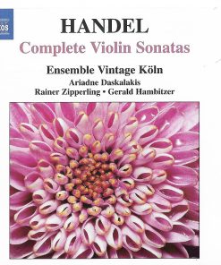 Georg Friedrich Händel, Ensemble Vintage Köln, Ariadne Daskalakis, Rainer Zipperling, Gerald Hambitzer-0