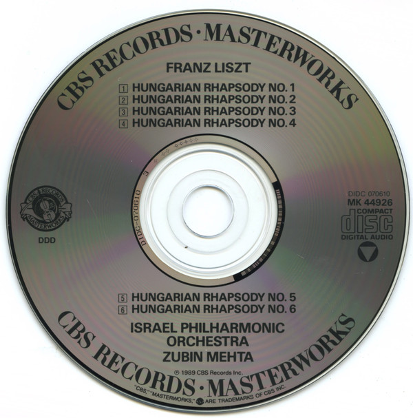 Liszt*, Zubin Mehta, Israel Philharmonic Orchestra-2