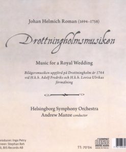 Johan Helmich Roman, Andrew Manze, Helsingborgs Symfoniorkester-1