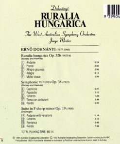 Ernst von Dohnányi, West Australian Symphony Orchestra, Jorge Mester-1