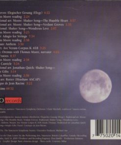 Thomas Moore, Vancouver Symphony Orchestra, Clyde Mitchell, Musica Intima-1