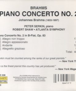 Johannes Brahms, Peter Serkin, Atlanta Symphony Orchestra-1