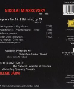 Miaskovsky*, Göteborgs Symfoniker, Neeme Järvi-1