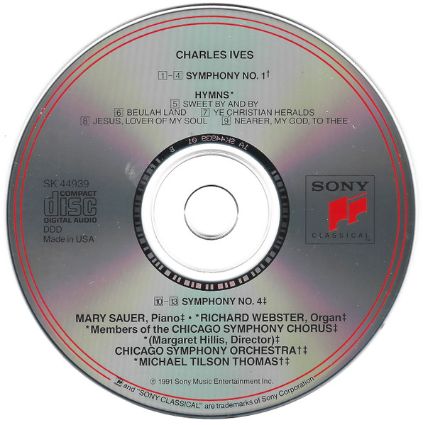 Charles Ives - Chicago Symphony Orchestra & Chicago Symphony Chorus, Michael Tilson Thomas-2