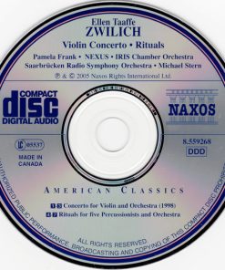 Ellen Taaffe Zwilich, Pamela Frank, Nexus (18), Iris Chamber Orchestra, Saarbrücken Radio Symphony Orchestra*, Michael Stern (3)-3