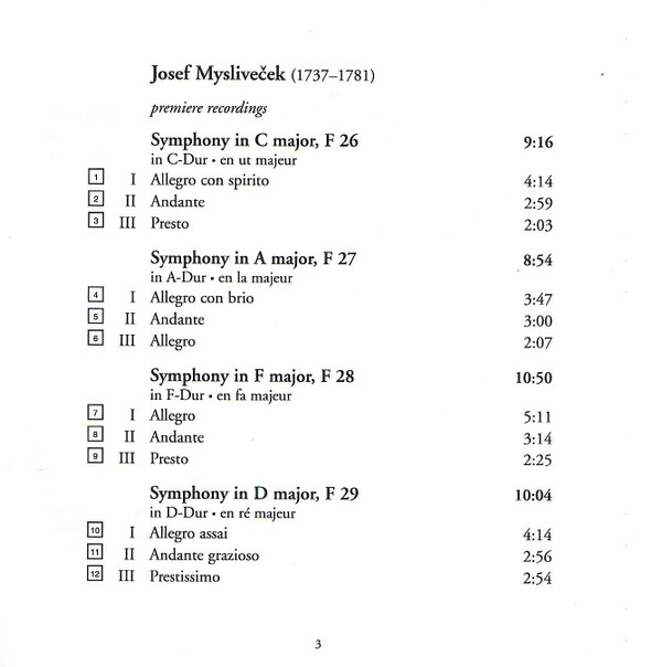 Josef Mysliveček, London Mozart Players, Matthias Bamert-2