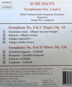 Schumann*, Polish National Radio Symphony Orchestra*, Antoni Wit-1
