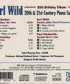 Earl Wild - Barber* / Hindemith* / Stravinsky*-1