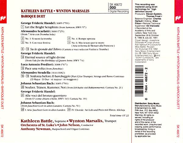 Kathleen Battle • Wynton Marsalis-1